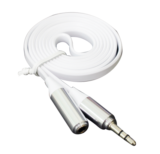 3.5mm立體音源延長線-扁線1M