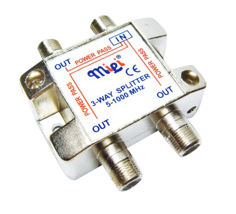 5~2050MHZ 三路寬頻分配器