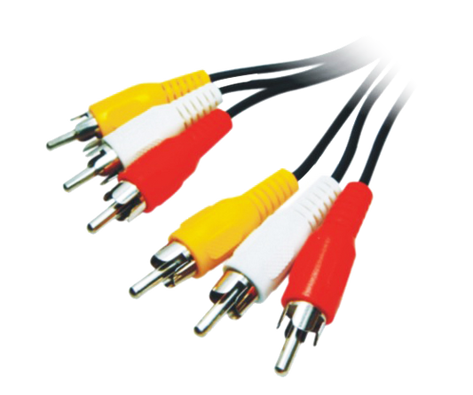 AV線-3RCA對3RCA 10尺1入
