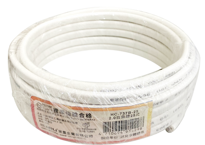 2.0mm*2C白扁線25尺